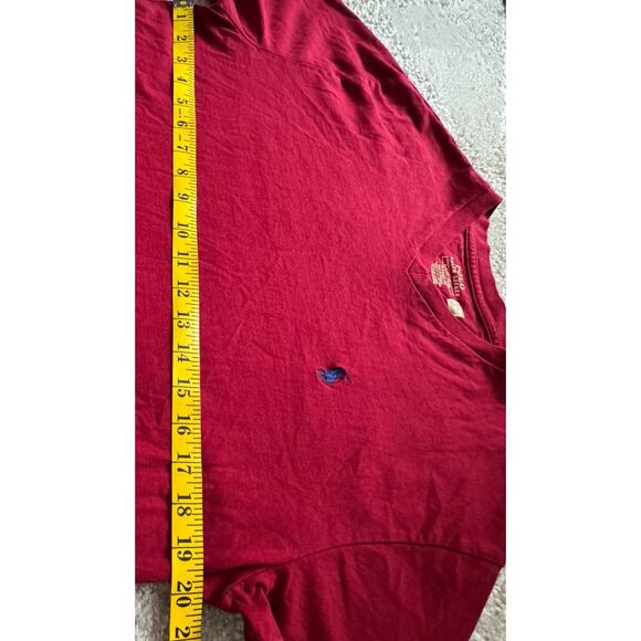 Polo Ralph Lauren Men’s Small Classic Fit V-Neck T-Shirt Red Pony Logo - Picture 4 of 5